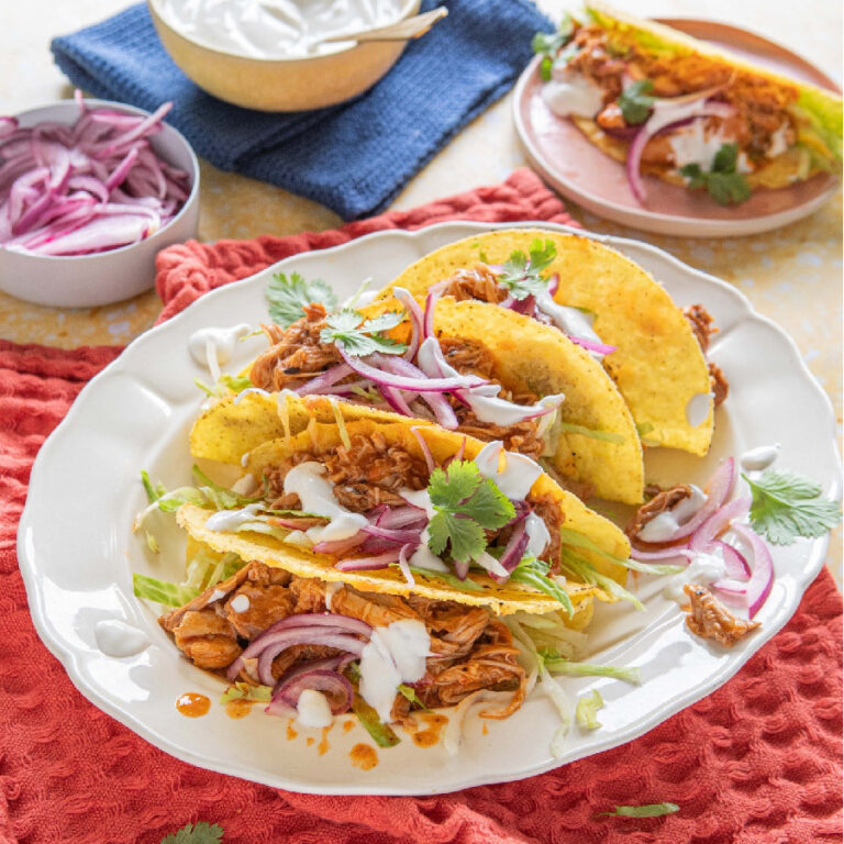 Slow Cooker Chicken Tacos