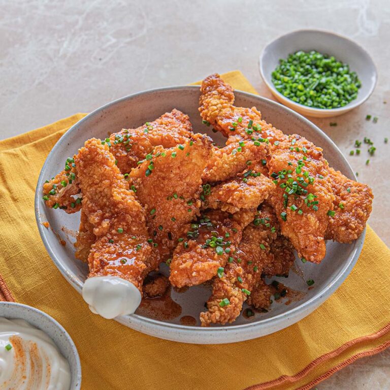 Air Fryer Hot Honey Chicken Tenders