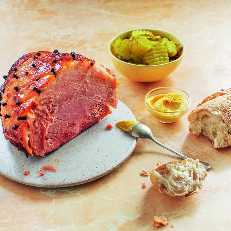 Slow Cooker Honey & Mustard Ham