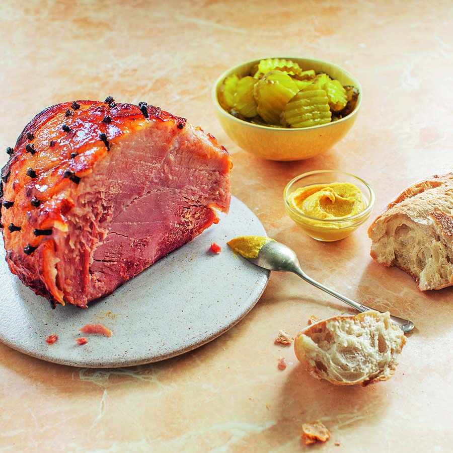 Slow Cooker Honey & Mustard Ham Recipe Bored of Lunch