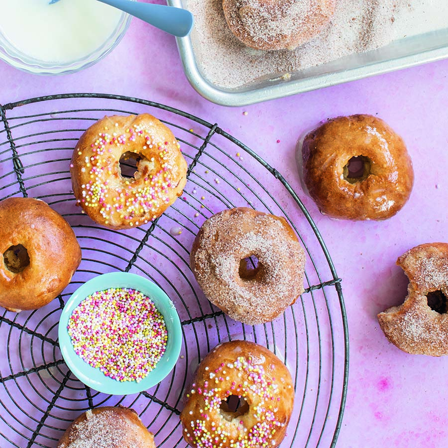 Lazy Air Fryer Donuts