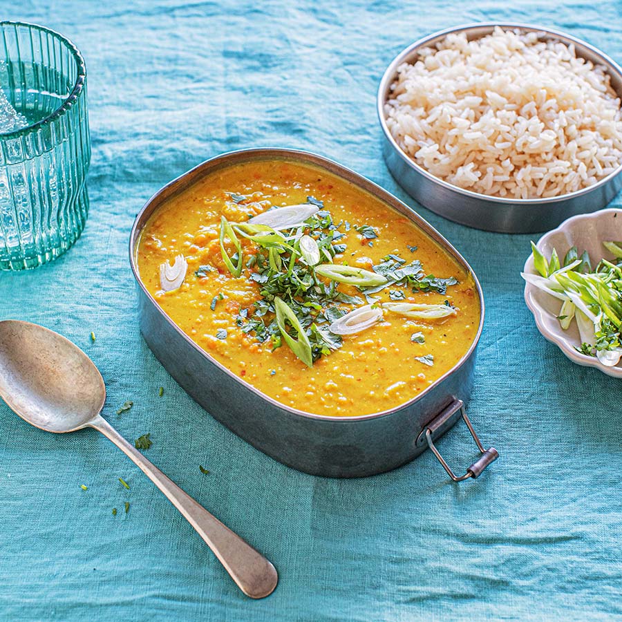 Slow Cooker Red Lentil Dhal