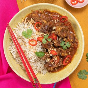 Easy Slow Cooker Beef Curry Recipe | Bored of Lunch