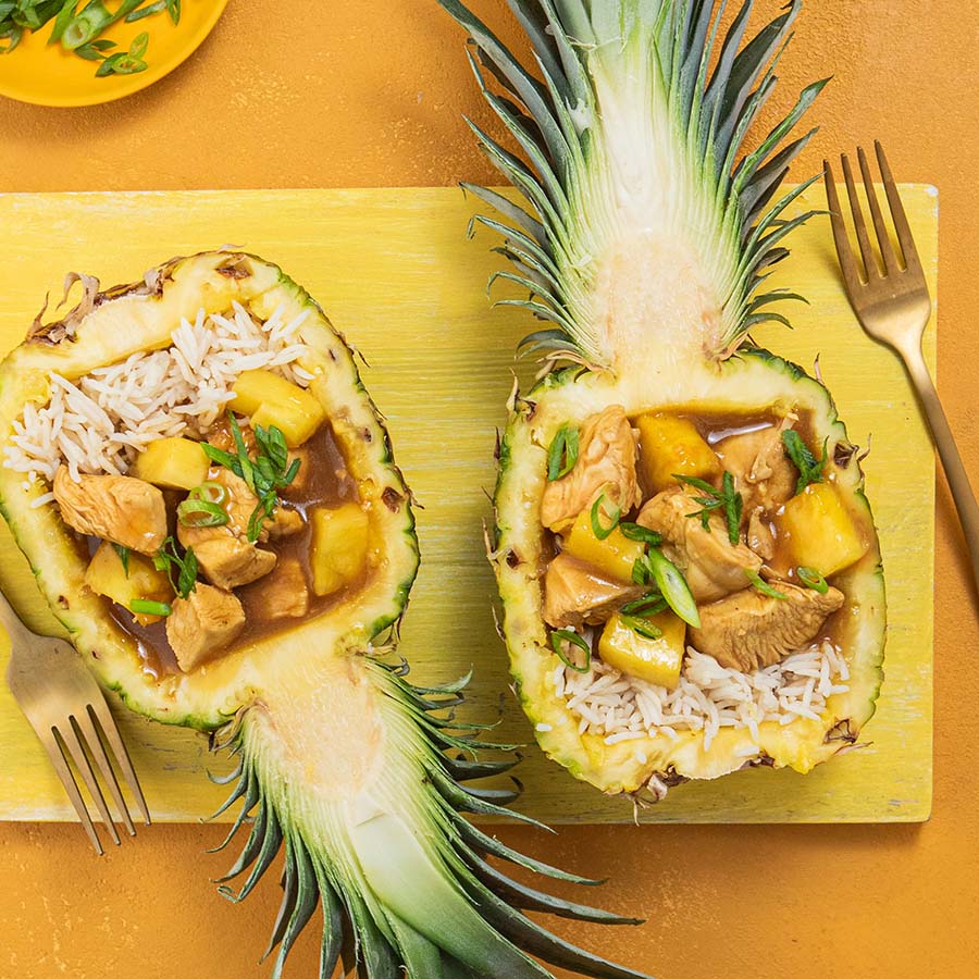 Slow Cooker Sticky Pineapple Chicken Recipe Bored of Lunch