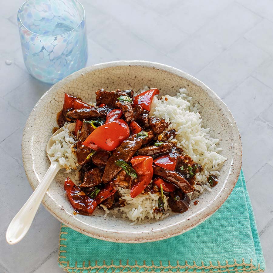 Slow Cooker Thai Basil Beef