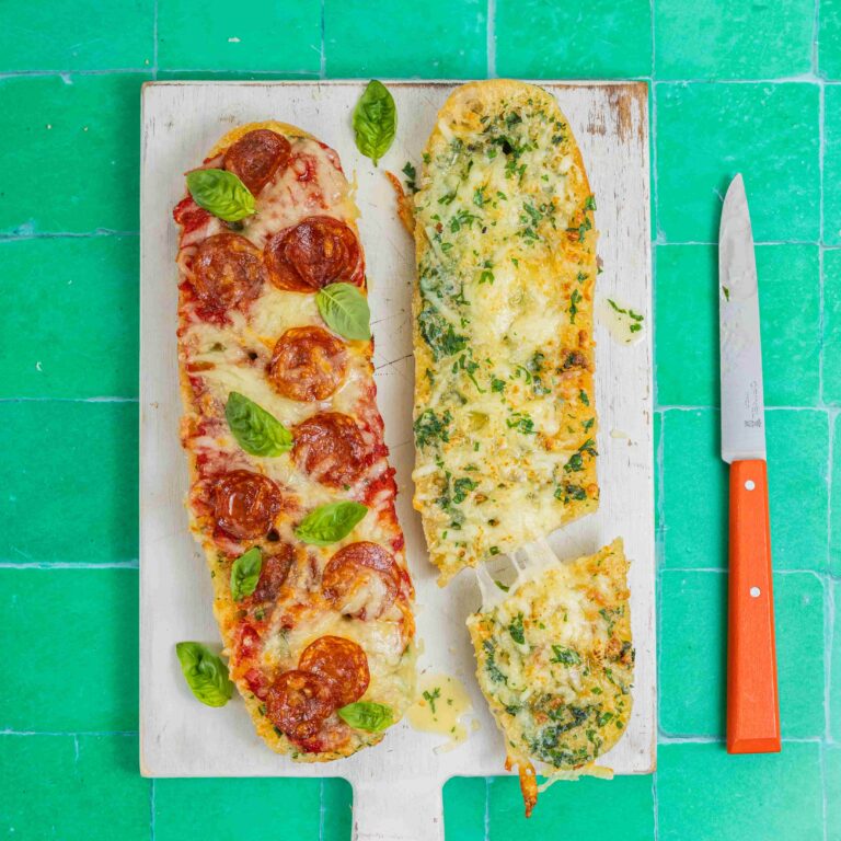 Air Fryer Pizza Baguettes