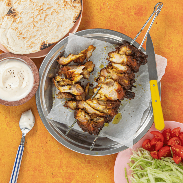 Air Fryer Chicken Doner Kebab