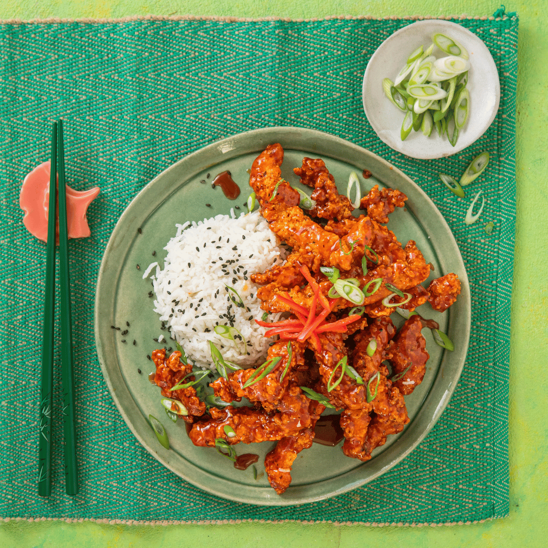 Air Fryer Crispy Peking Chicken