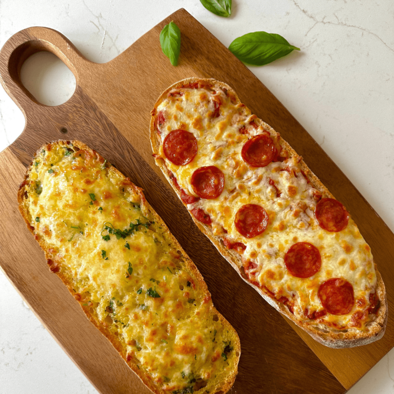 Air Fryer Pizza Baguettes