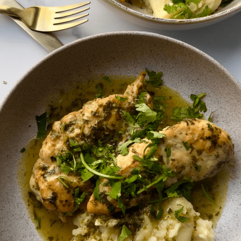 Slow Cooker Garlic Butter Chicken