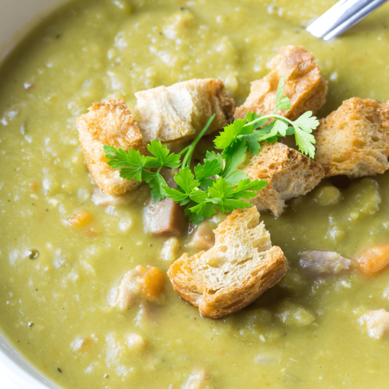 Slowcooker Pea & Ham Soup