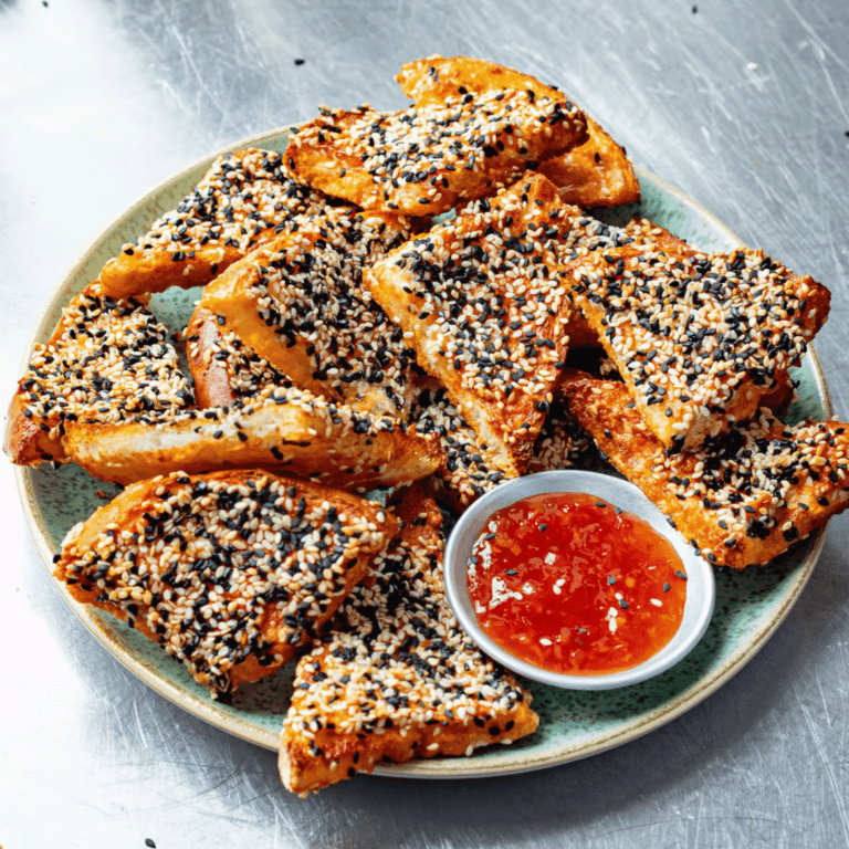 Air Fryer Fakeaway – Prawn Sesame Toast