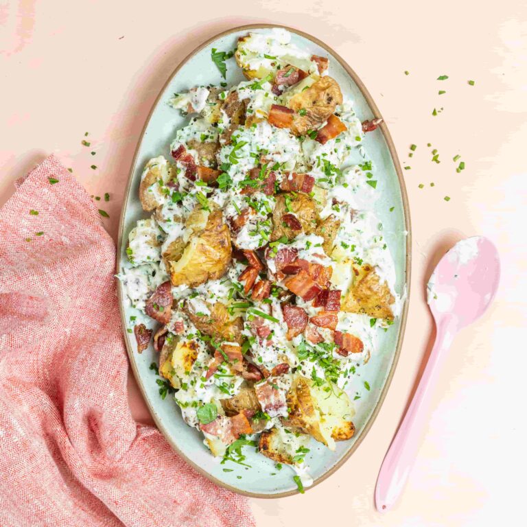 Air Fryer Crispy Potato Salad