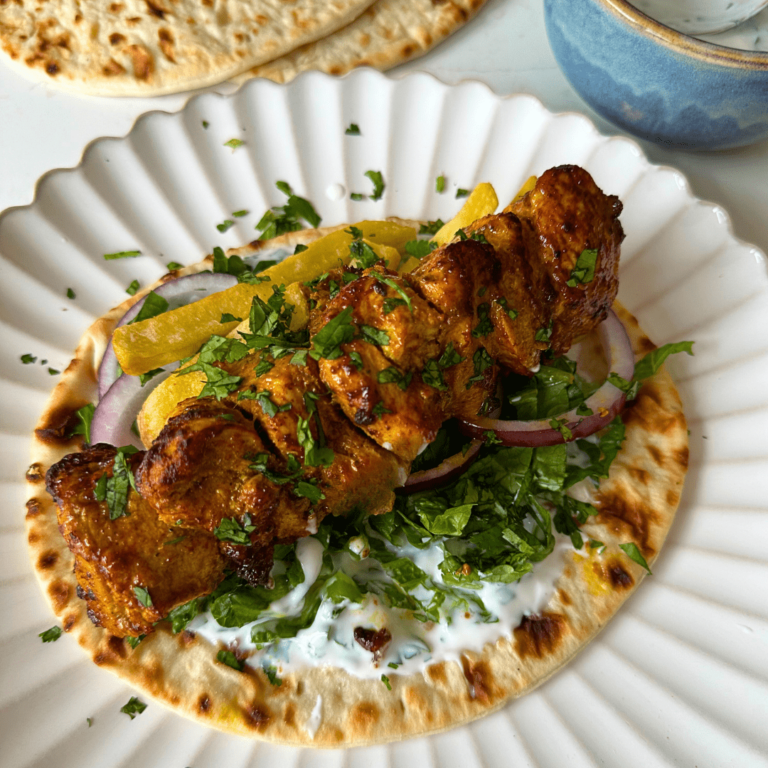 Air Fryer Chicken Tikka Kebabs