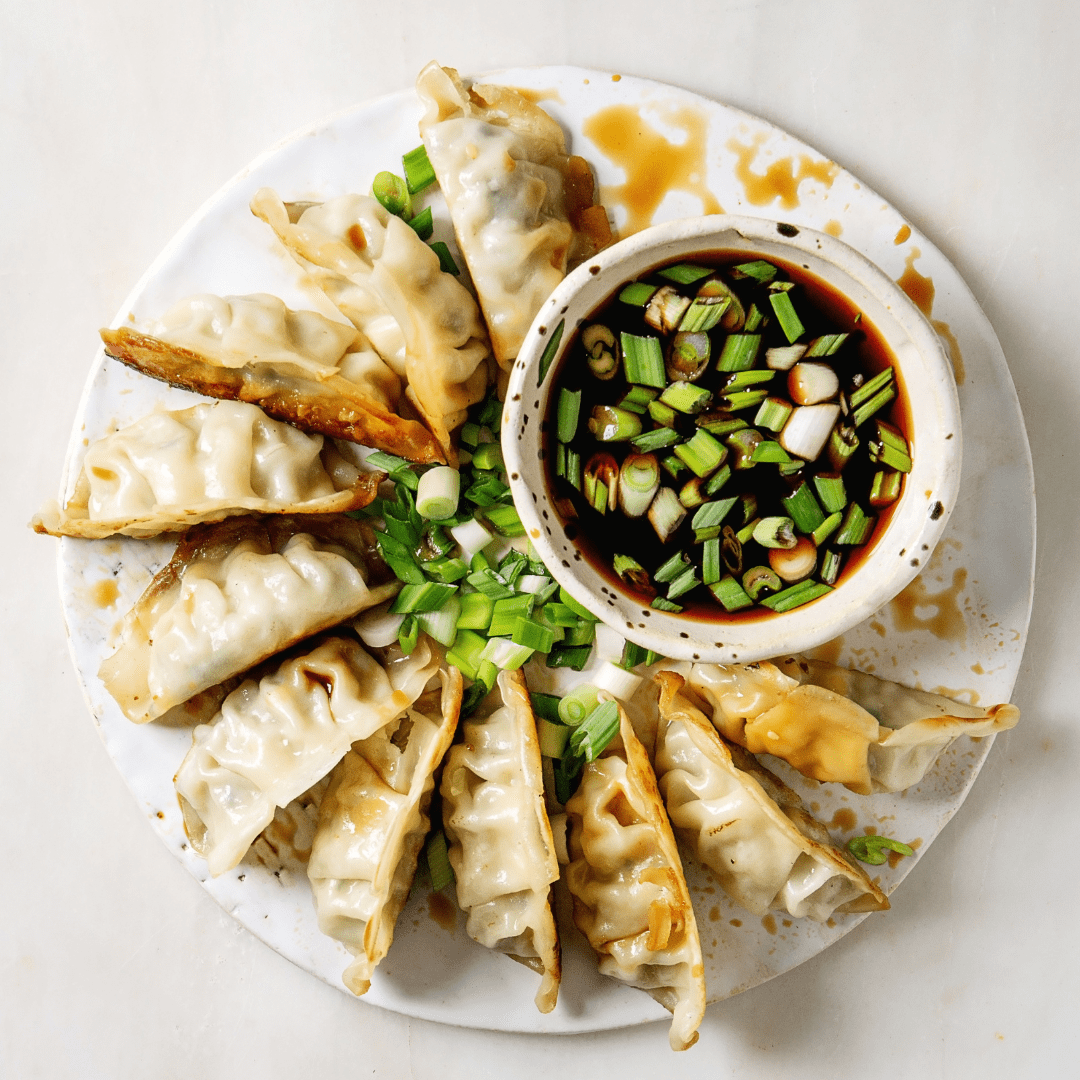 Air Fryer Crispy Gyozas