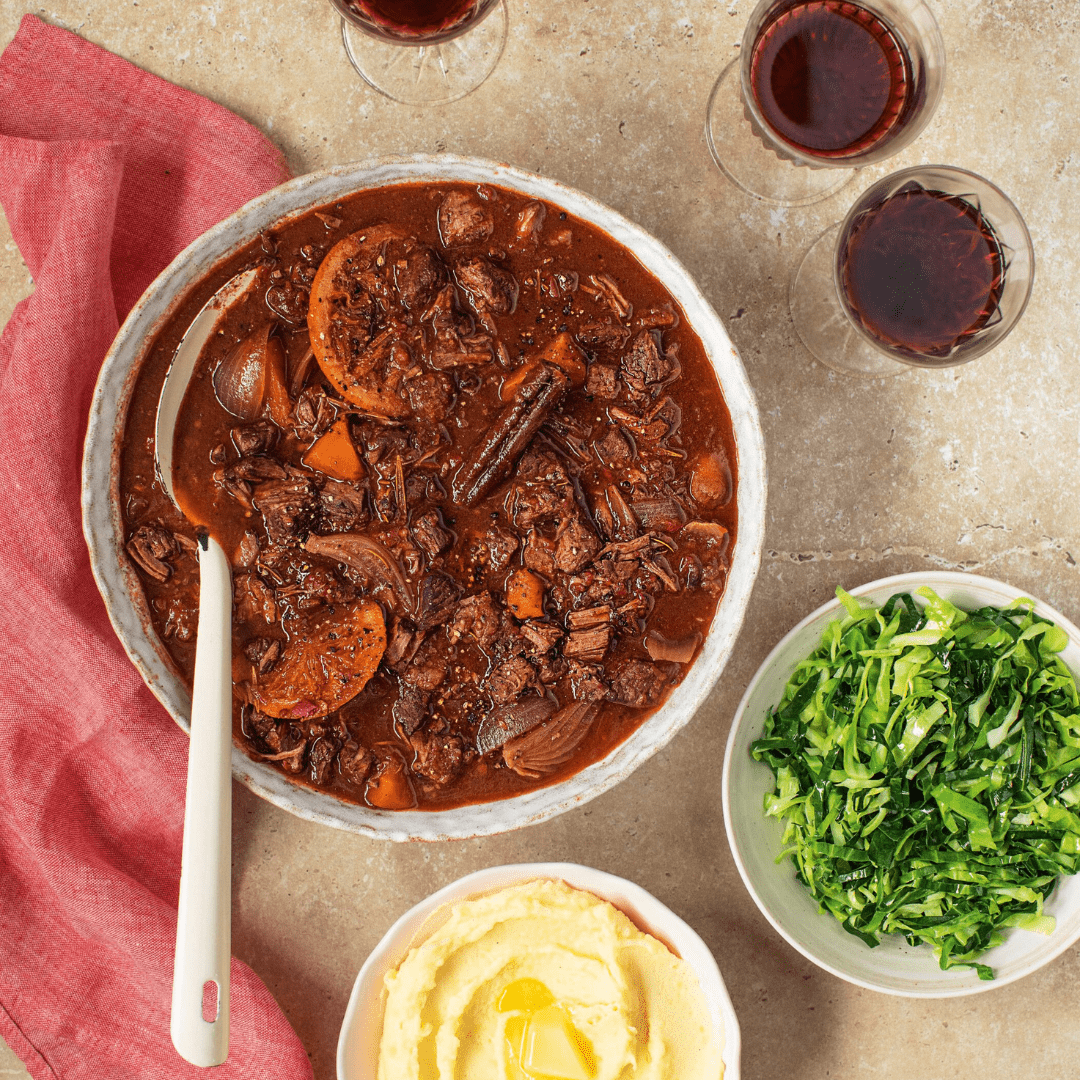 Slow Cooker Mulled Wine Brisket