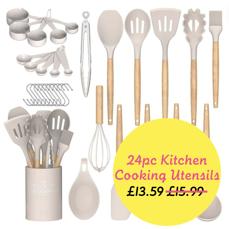 24pc Chef Kitchen Cooking Utensils