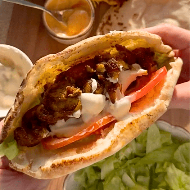 air fryer chicken doner kebab