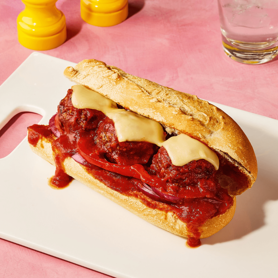 Air Fryer Marinara Meatball Sub