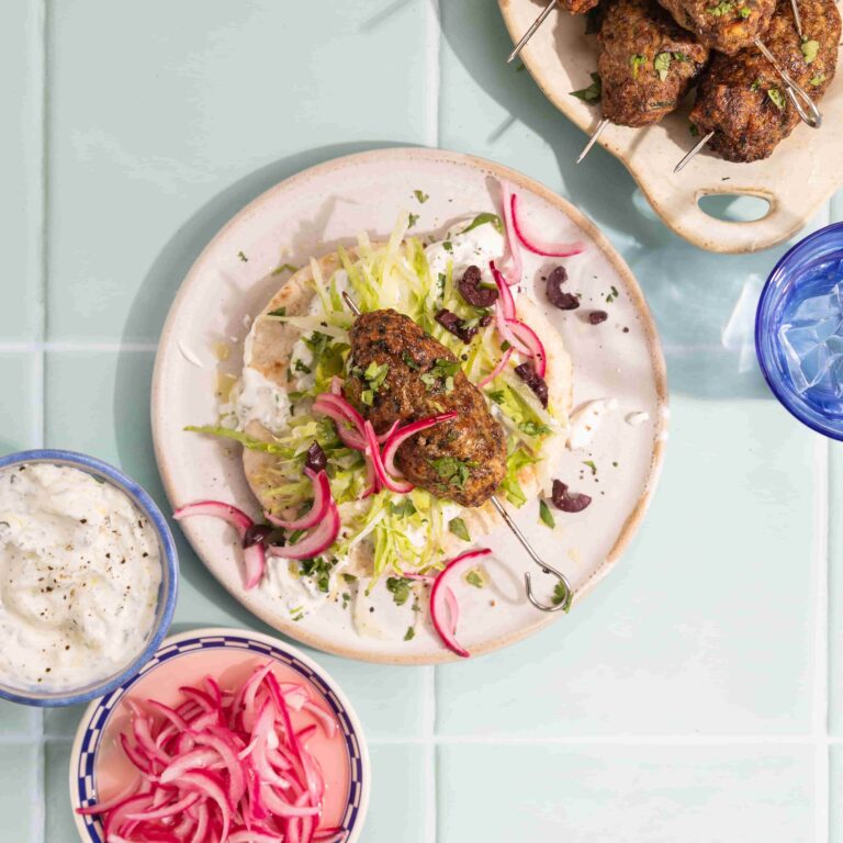 Air Fryer Kofta Kebabs
