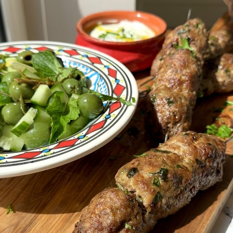 Air Fryer Kofta Kebabs