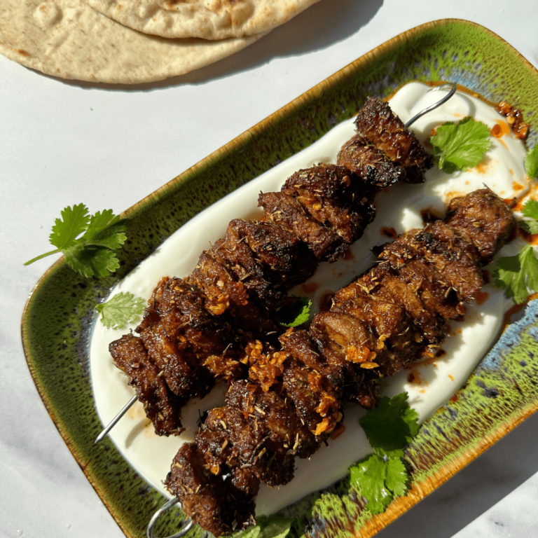 Air Fryer Cumin Lamb Skewers