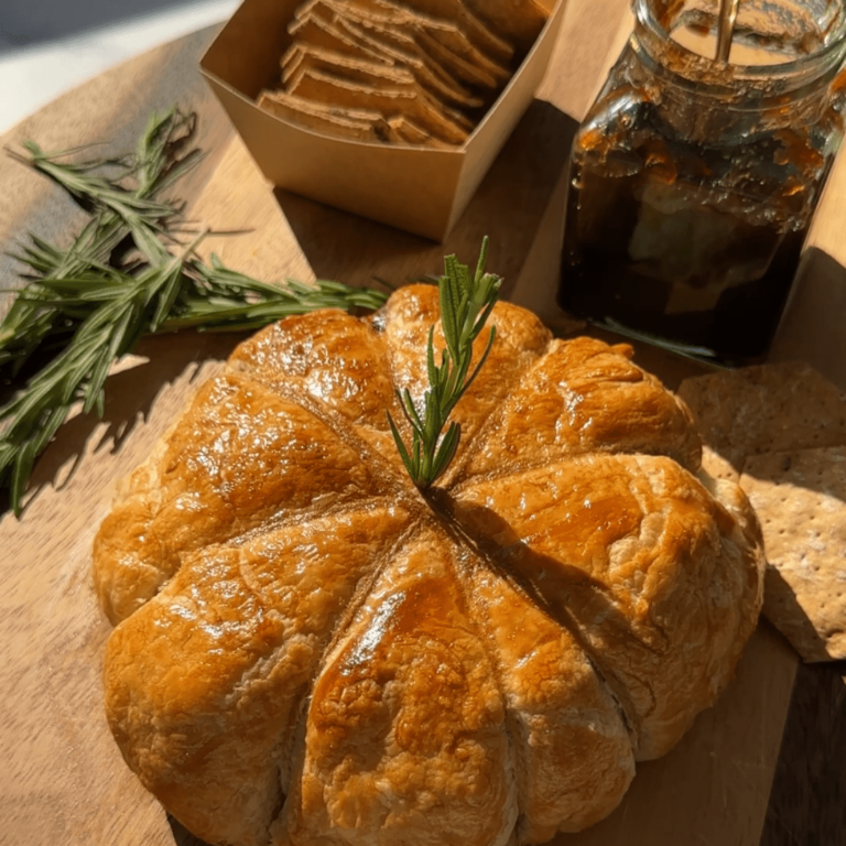 Air Fryer Pumpkin Camembert