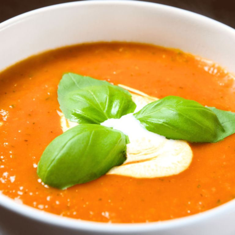 Airfryer Creamy Red Pepper Soup & Cheese Toastie