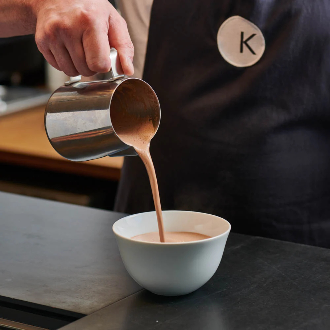 places to eat in london - knoops hot chocolate