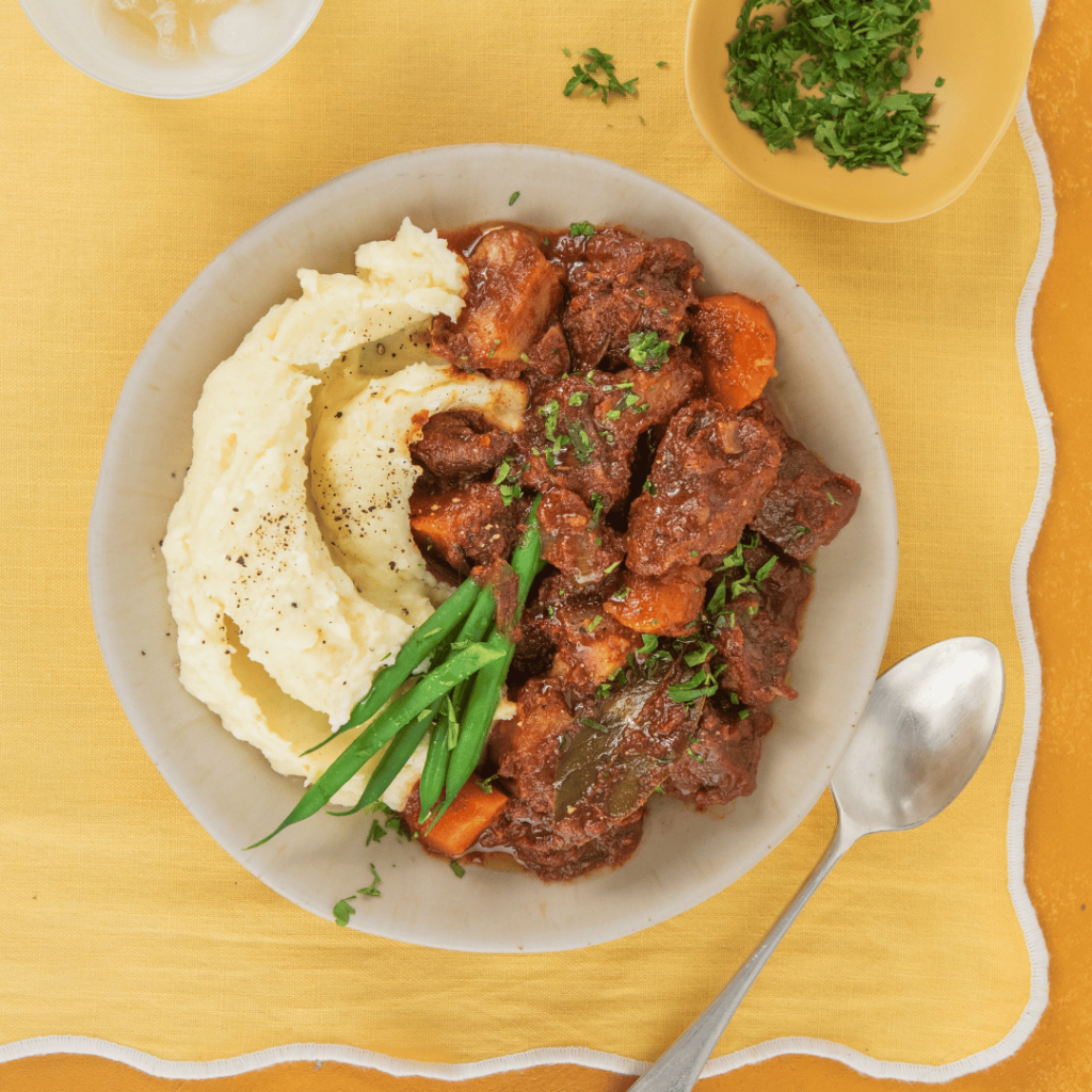 Slow cooker beef casserole bored of lunch