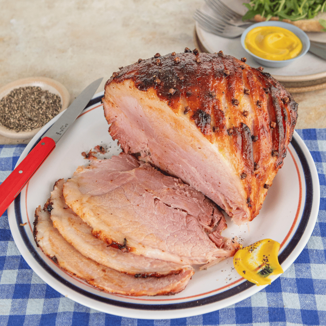 Bored of Lunch Recipes Slowcooker Honey Mustard Ham (Cooked in Cola)