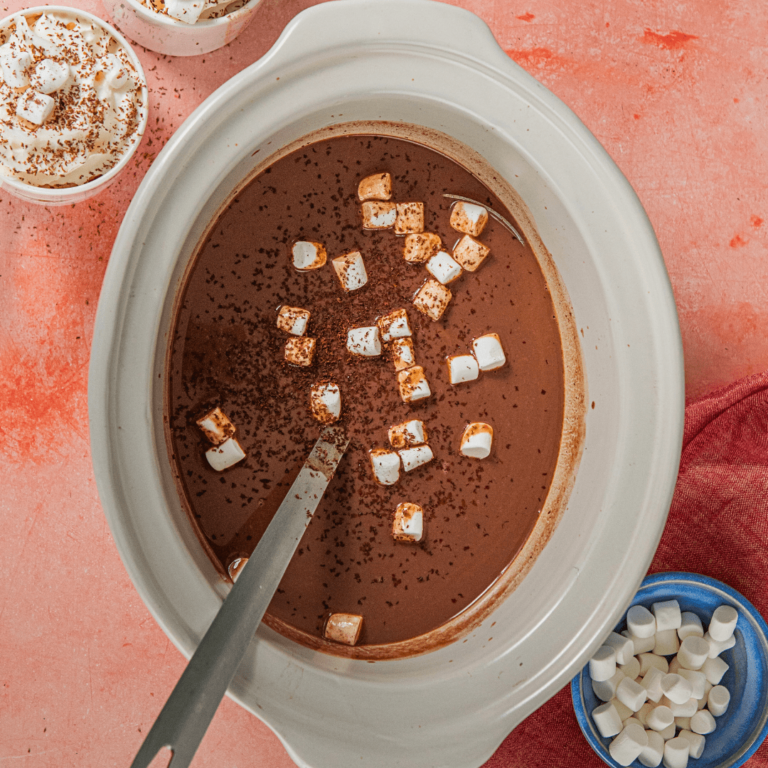 Slow Cooker Bailey’s & Lindt Hot Chocolate