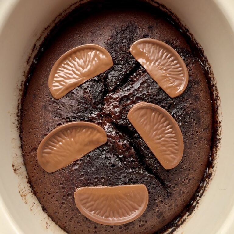 Slowcooker Terry’s Chocolate Fondant