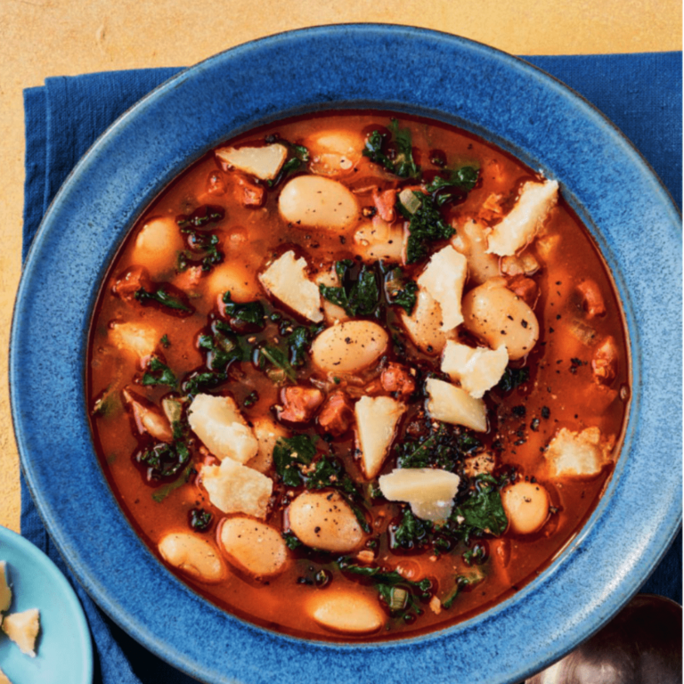 Slow Cooker Chorizo & Butter Bean Soup