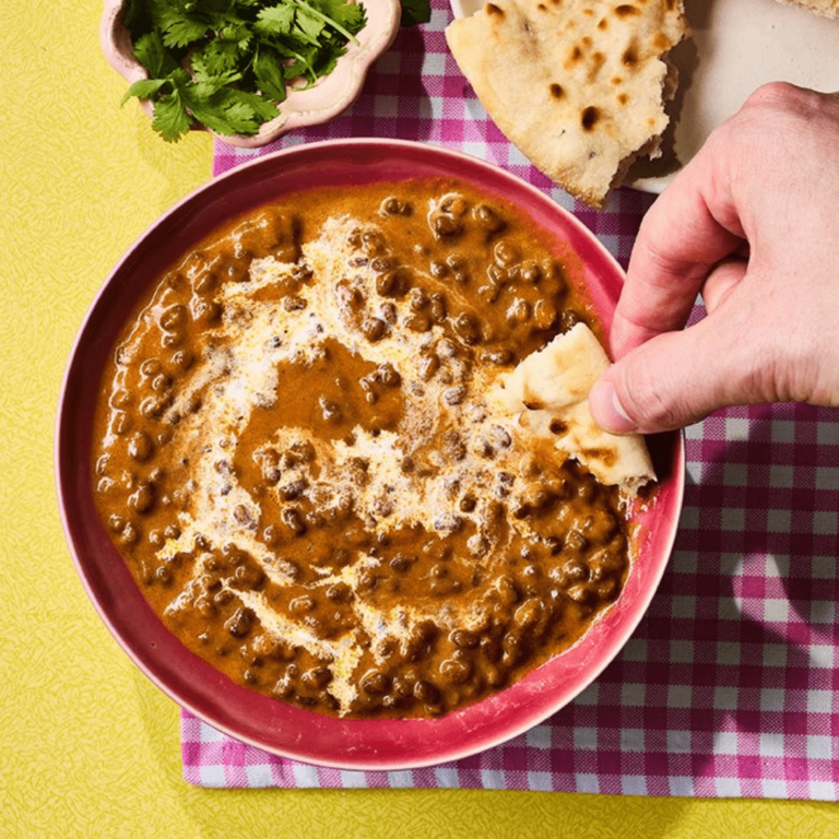 Slow Cooker Black Lentil Dahl