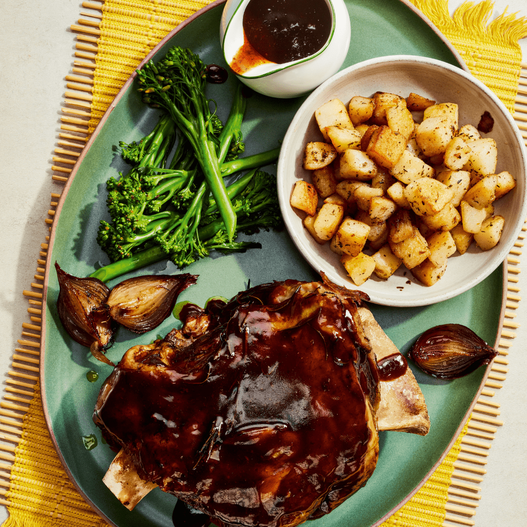 Slow Cooker Lamb with Balsamic Vinegar