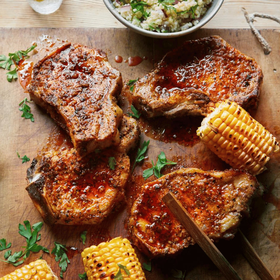 Air Fryer Pork Chops Bored of Lunch