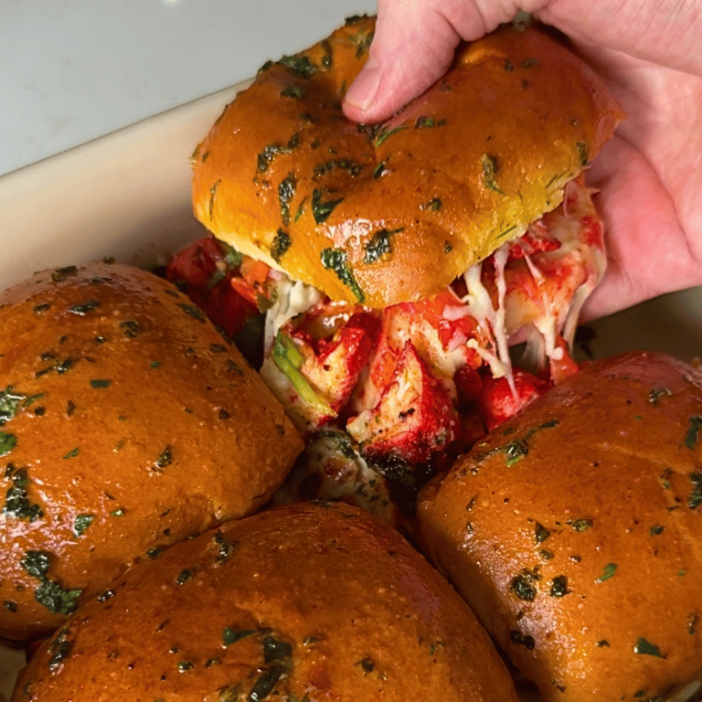 Air Fryer Tandoori Chicken Sliders