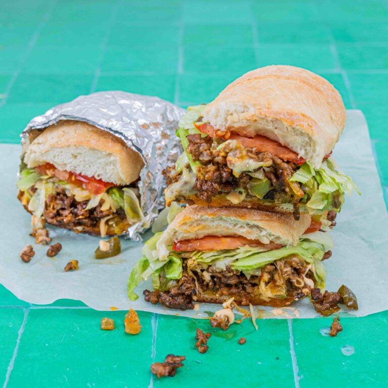 Air Fryer Fakeaway Chopped Cheese