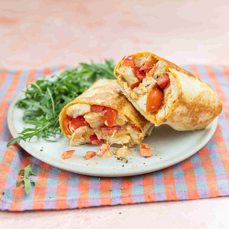 Air Fryer Cajun Chicken Melt