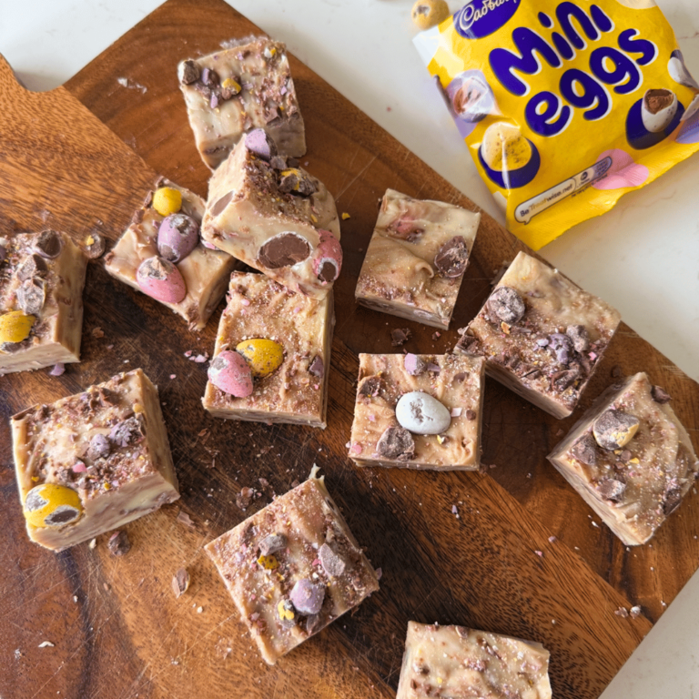 Microwave Mini Egg Fudge