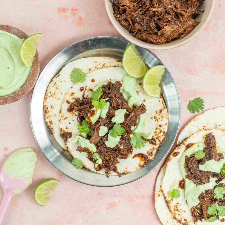 Slow Cooker Mexican Pulled Beef Tacos