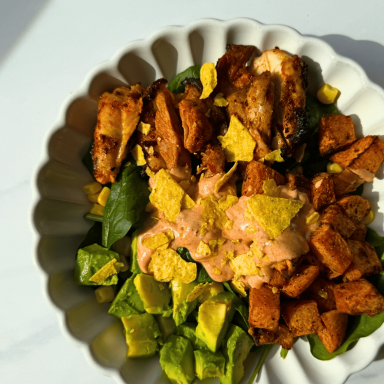 Harissa Chicken Salad Bowl