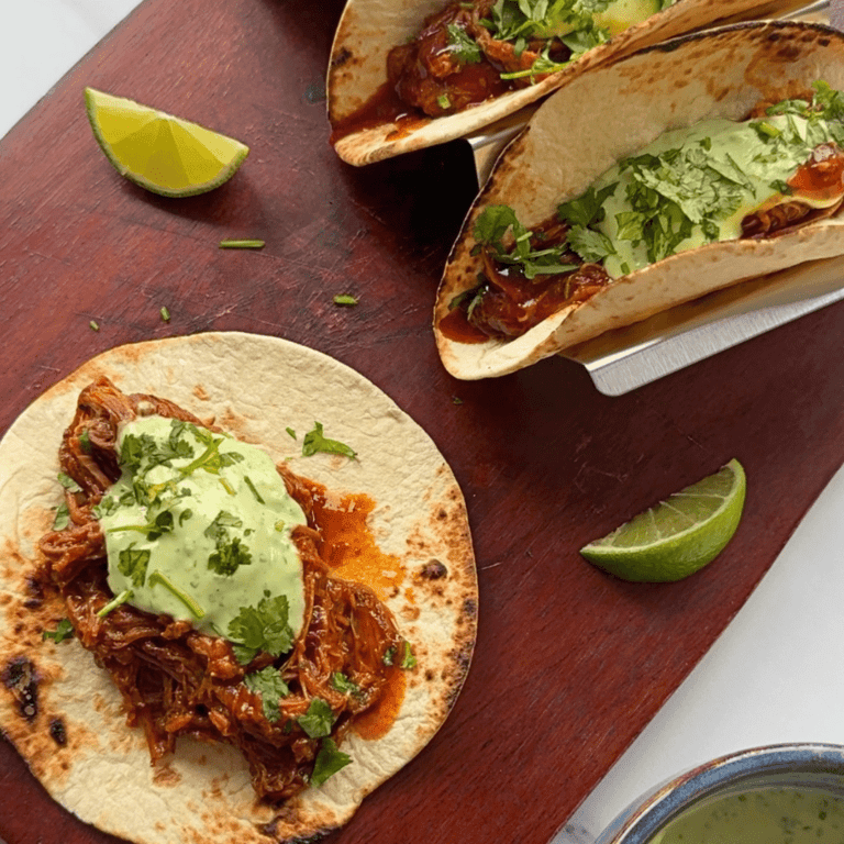 Slow Cooker Mexican Pulled Beef Tacos