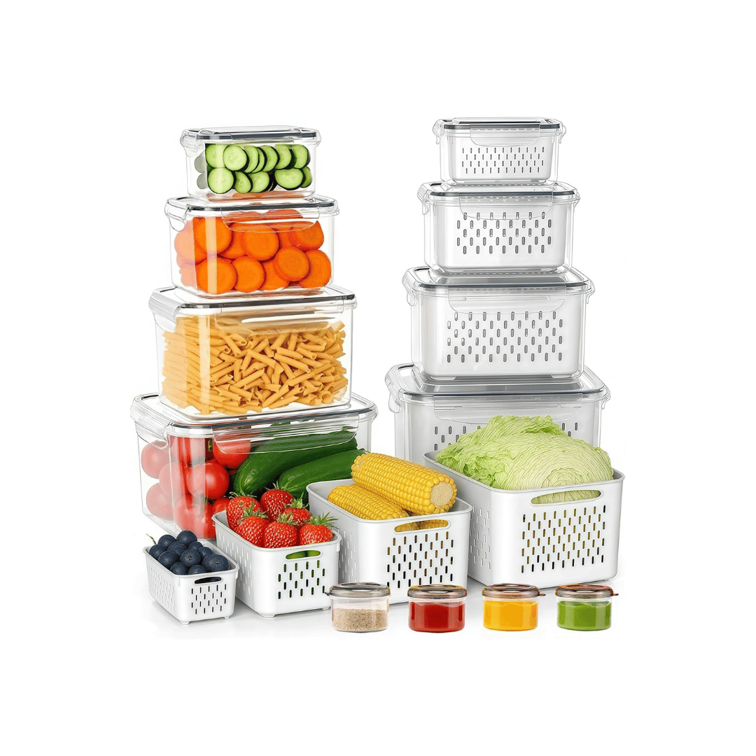 KUMD 24-Piece Airtight Food Storage Containers - AMAZON PRIME DAY