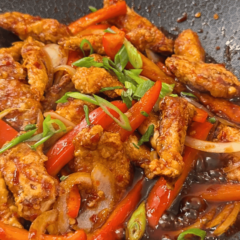 Air Fryer Fakeaway Honey Chilli Chicken