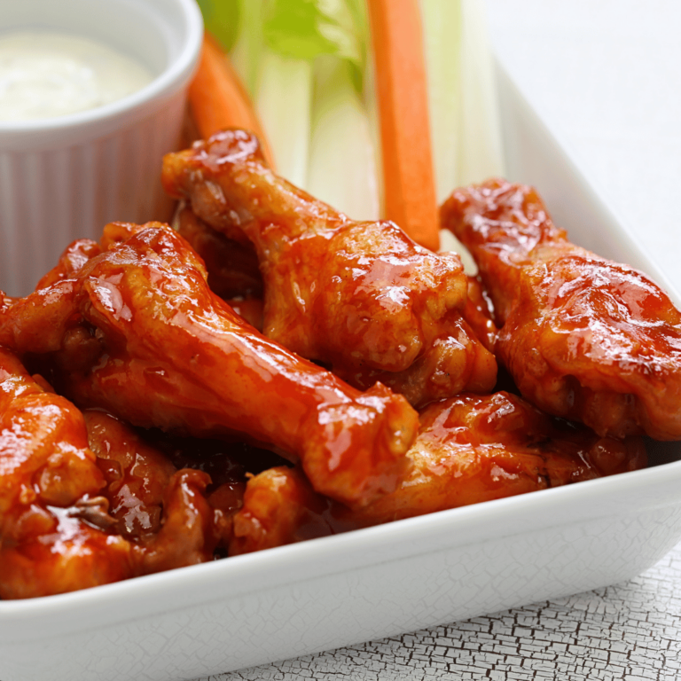 Air Fryer Honey Buffalo Wings