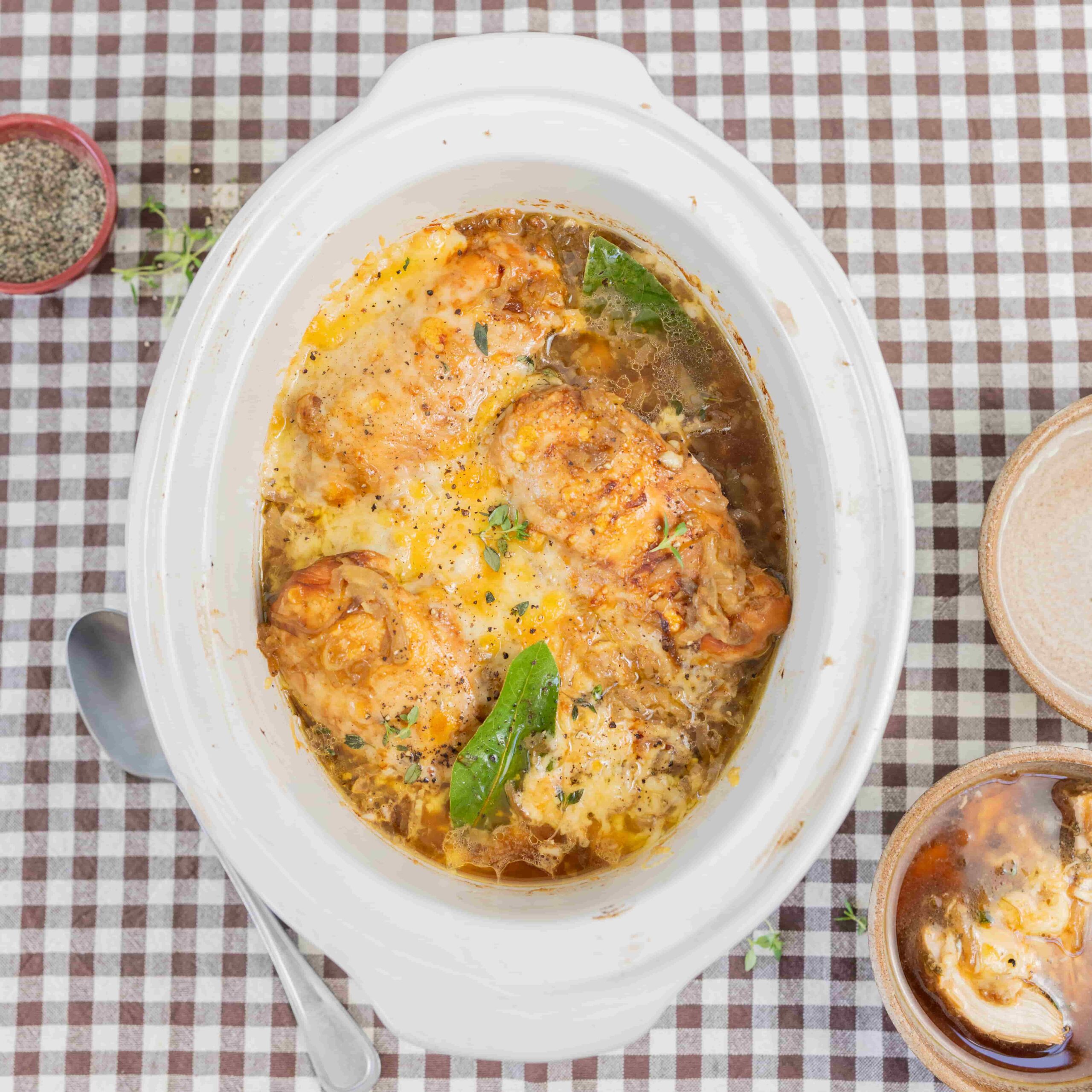 Bored of Lunch slow cooker french onion chicken