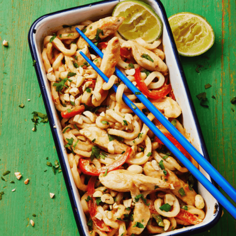 bored-of-lunch-meal-prep-Airfryer-Creamy-Peanut-Lime-Chicken