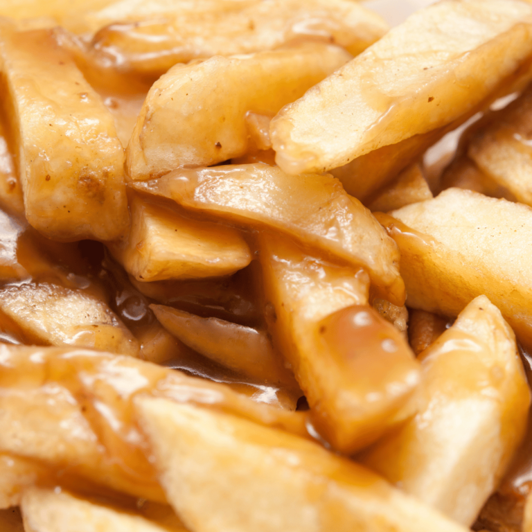 Air Fryer Chips, Cheese & Gravy